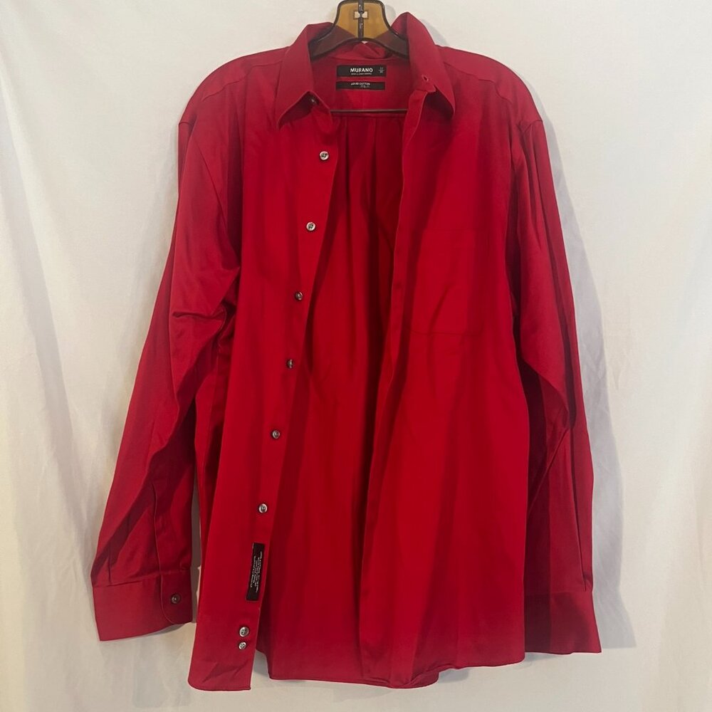 EUC Men's Murano Red Button up Longsleeve
